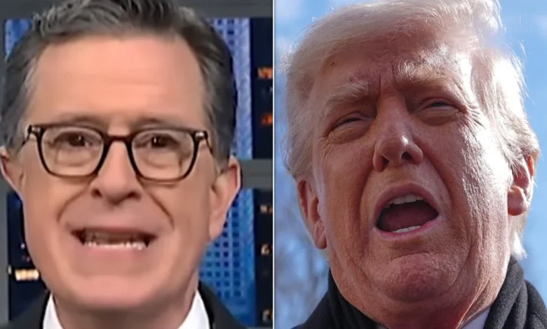 Stephen Colbert Pokes Trump In One Of His Sorest Of All Sore Spots