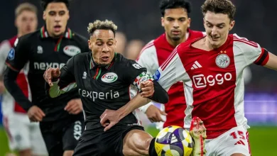 Strijd om derde plaats tussen Ajax en NEC kent geen winnaar in Amsterdam