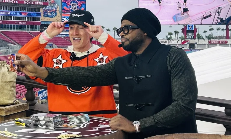 Subban helps showcase Upper Deck’s latest NHL card products at Stadium Series