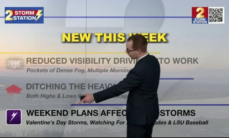 Sunday Evening Video Forecast