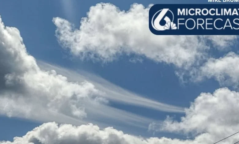 Sunshine starts a warmer week while a system narrowly misses the Central Coast