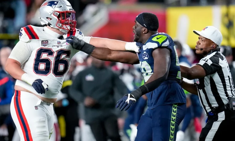 Super Bowl 60: Seahawks defense targeted Patriots’ rookie offensive linemen in victory