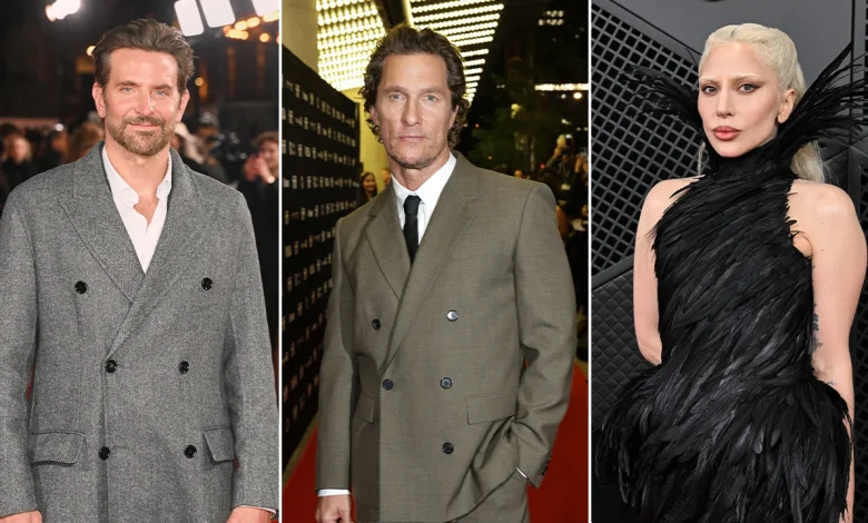 Super Bowl ads see Bradley Cooper, Matthew McConaughey going head-to-head while Lady Gaga sings her heart out