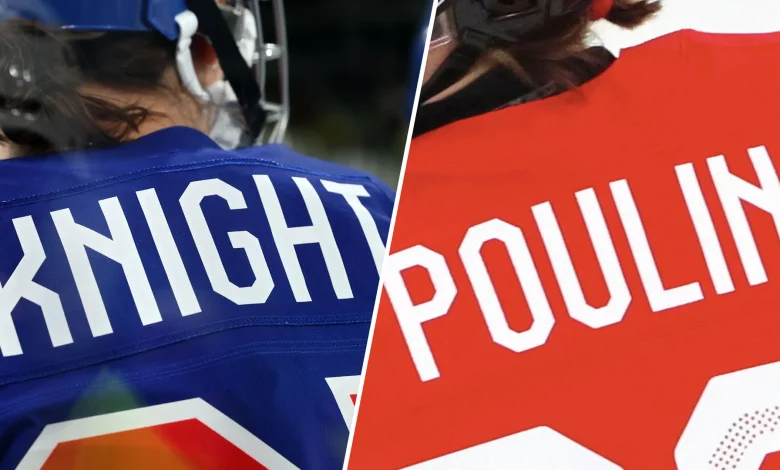 Superheroes Knight and Poulin face off in USA-Canada women's hockey Olympic final