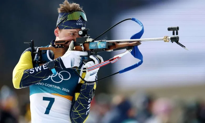 Sweden's Martin ‌Ponsiluoma holds his nerve to capture pursuit gold