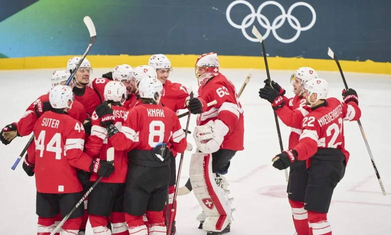 Swiss men’s hockey team, inspired by Kevin Fiala, grab easier path to Olympic quarterfinals