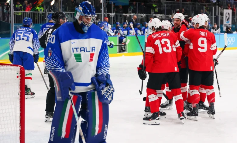 Switzerland eliminates Italy, will face Finland in Olympic quarterfinals