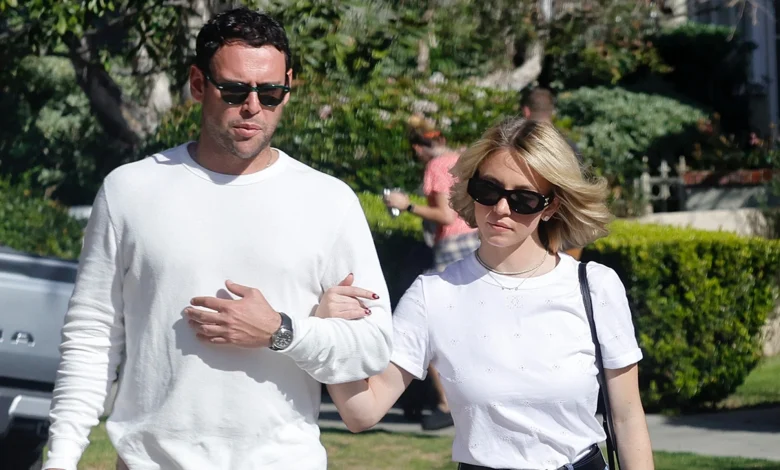 Sydney Sweeney and Scooter Braun Step Out For a Walk in L.A.