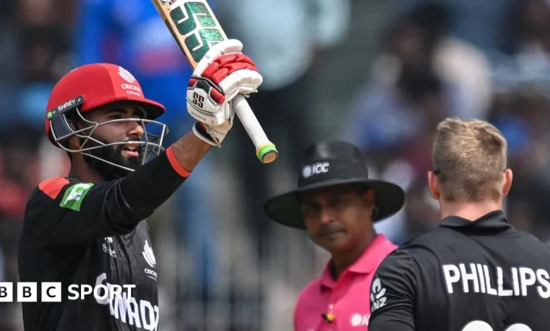 T20 World Cup: Canada's Yuvraj Samra becomes first associate player to make century and youngest in history as New Zealand win to reach Super 8s