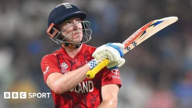 T20 World Cup: England batters too 'careful' in defeat by West Indies, says Harry Brook