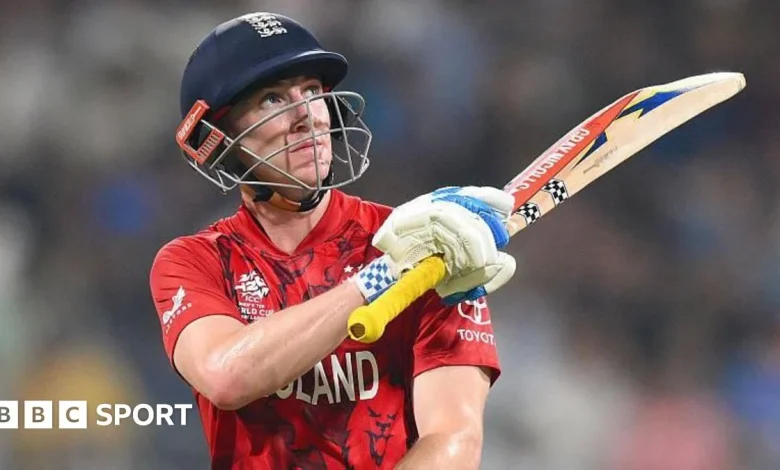 T20 World Cup: England batters too 'careful' in defeat by West Indies, says Harry Brook