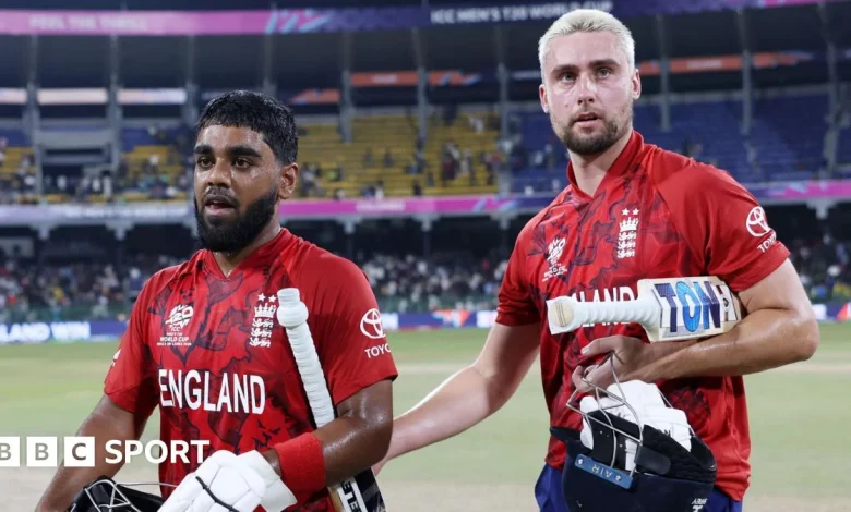 T20 World Cup results: Will Jacks and Rehan Ahmed power England to win over New Zealand