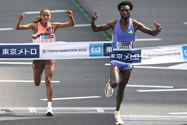 Takele and Kebede return to defend titles at Tokyo Marathon