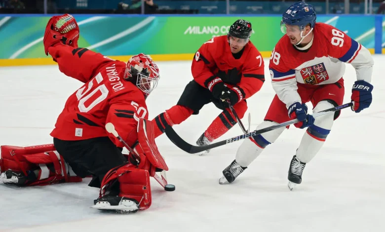 Team Canada version of Binnington playing at different level during Olympics