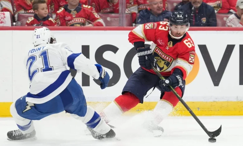 Team Canada’s Brad Marchand ‘ready to go’ for Olympics as Brayden Point decision looms