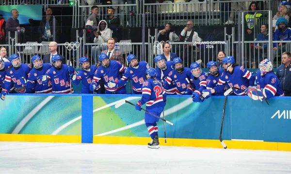 Team USA Skates to 6-0 Victory Over Italy in Olympic Winter Games Quarterfinals