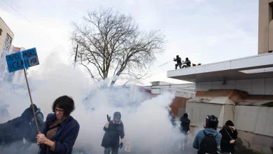 Tear gas canister from ICE agents shatters window in occupied Portland apartment