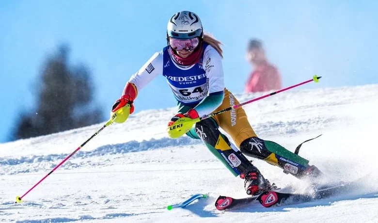 Teen sensation Lara Markthaler takes South Africa to the Olympic slopes