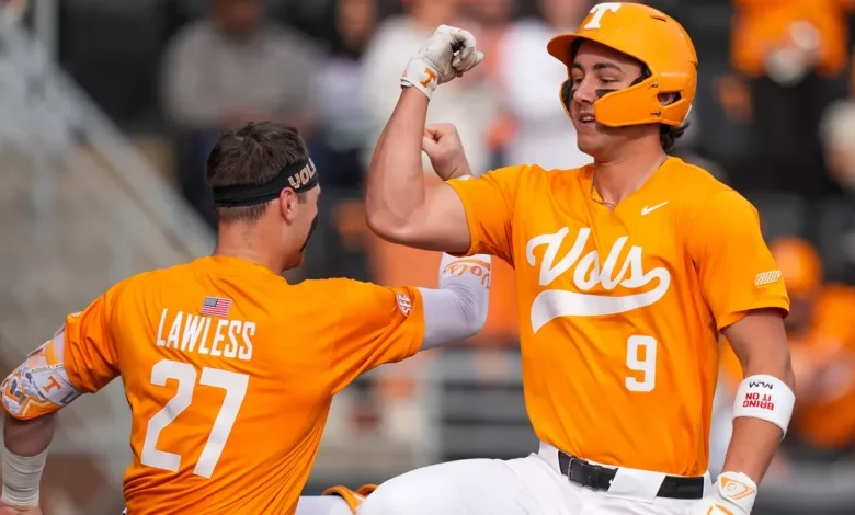 Tennessee baseball vs Kent State score, live updates, TV