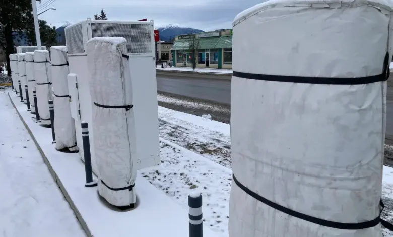 Tesla charging station installed at Skeena Mall