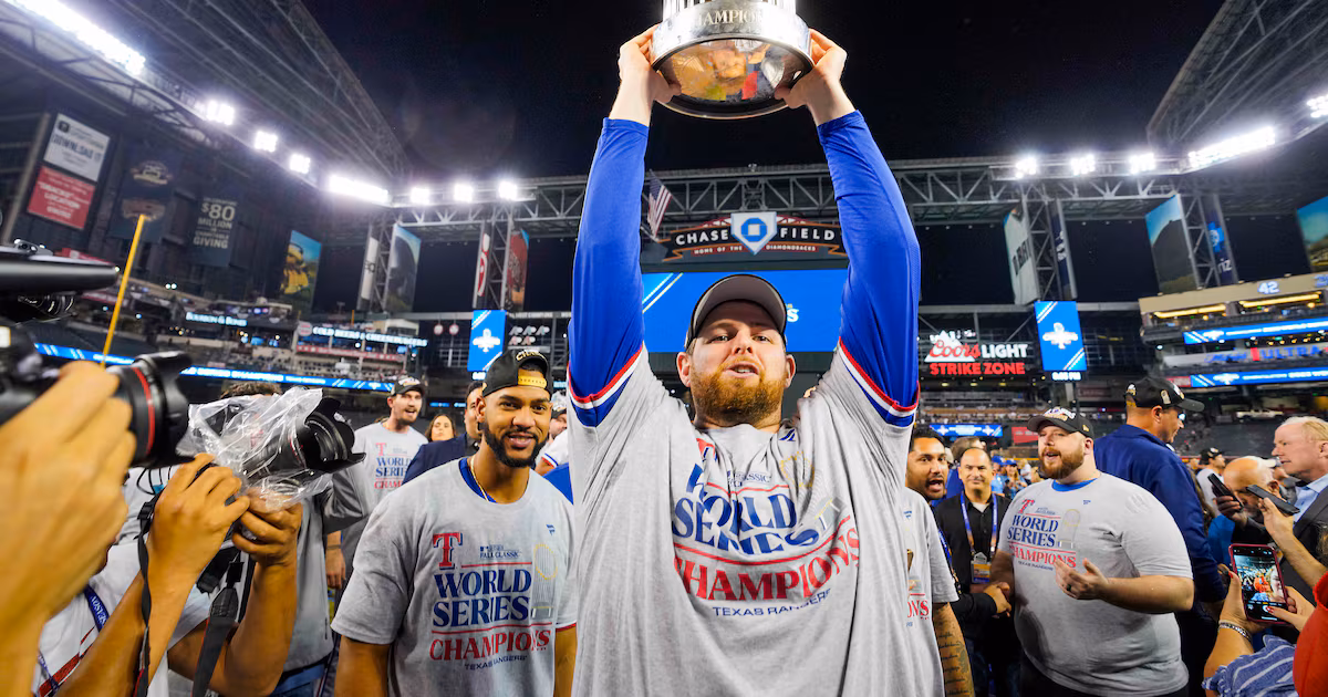 Texas Rangers bringing back 2023 World Series hero Jordan Montgomery on one-year deal