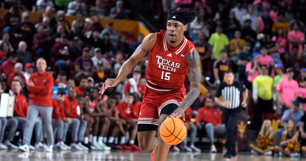 Texas Tech’s JT Toppin goes down with apparent leg injury vs. Arizona State