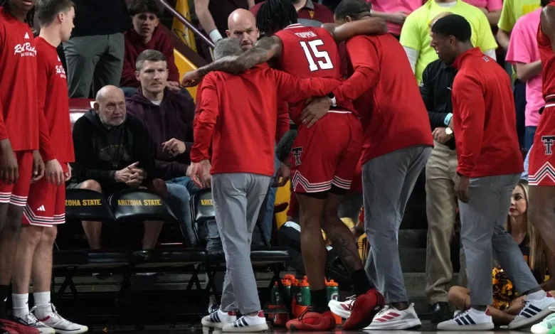 Texas Tech's JT Toppin has torn ACL, out for season