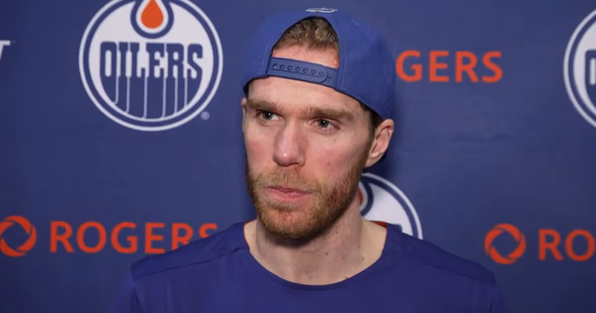 'That's a nice question, thank you': McDavid reacts when asked about his elusive titles