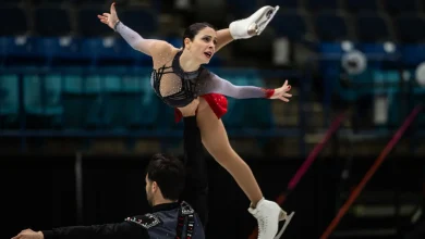 The 42-year-old figure skater who burned to make the Olympics finally has