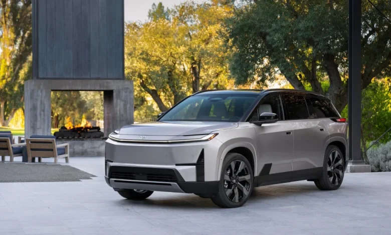 The Toyota Highlander is now a three-row electric SUV with 320 miles of range