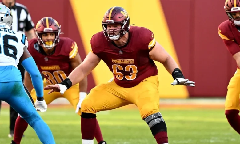 The Washington Commanders are releasing starting center Tyler Biadasz