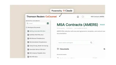 Thomson Reuters, Anthropic + A Surprise Video