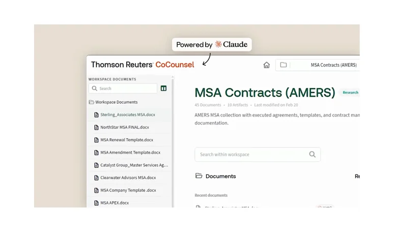 Thomson Reuters, Anthropic + A Surprise Video