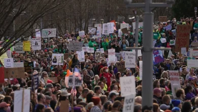 Thousands flood downtown Portland for ‘Labor Against ICE’ protest