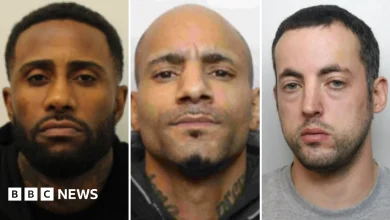 Three jailed over watch raid linked to suicide