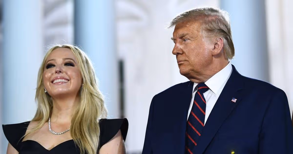 Tiffany Trump wows in all black number as she enjoys getaway