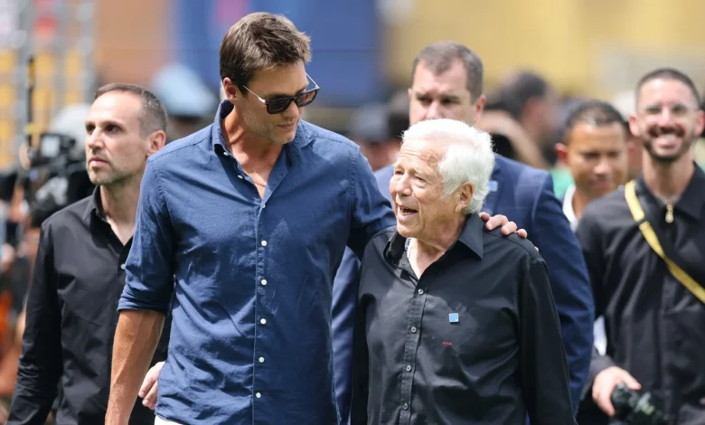 Tom Brady tells Robert Kraft, "Get that 7th ring so we can match"
