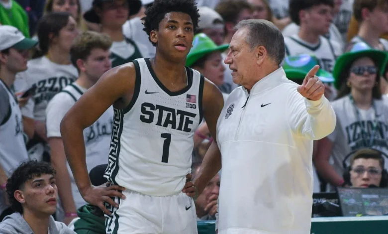 Tom Izzo blames Dusty May for Jeremy Fears’ kick between the legs