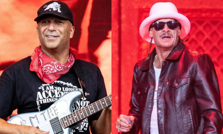 Tom Morello mocks clip of Kid Rock performing to sparse audience at ‘All-American Halftime Show’