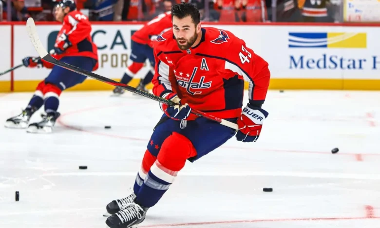 Tom Wilson misses Capitals game against Flyers due to illness