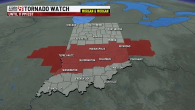 Tornado watch extended for much of central Indiana - Indianapolis News | Indiana Weather | Indiana Traffic