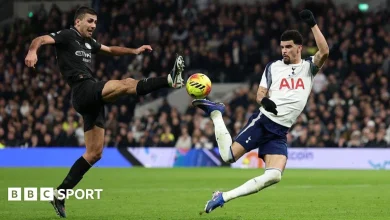 Tottenham 2-2 Man City: Dominic Solanke scores twice as Spurs fight back to draw