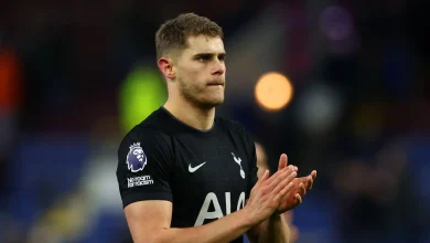 Tottenham confirmed team vs Man United - Van de Ven, Odobert and Sarr start as Frank makes changes