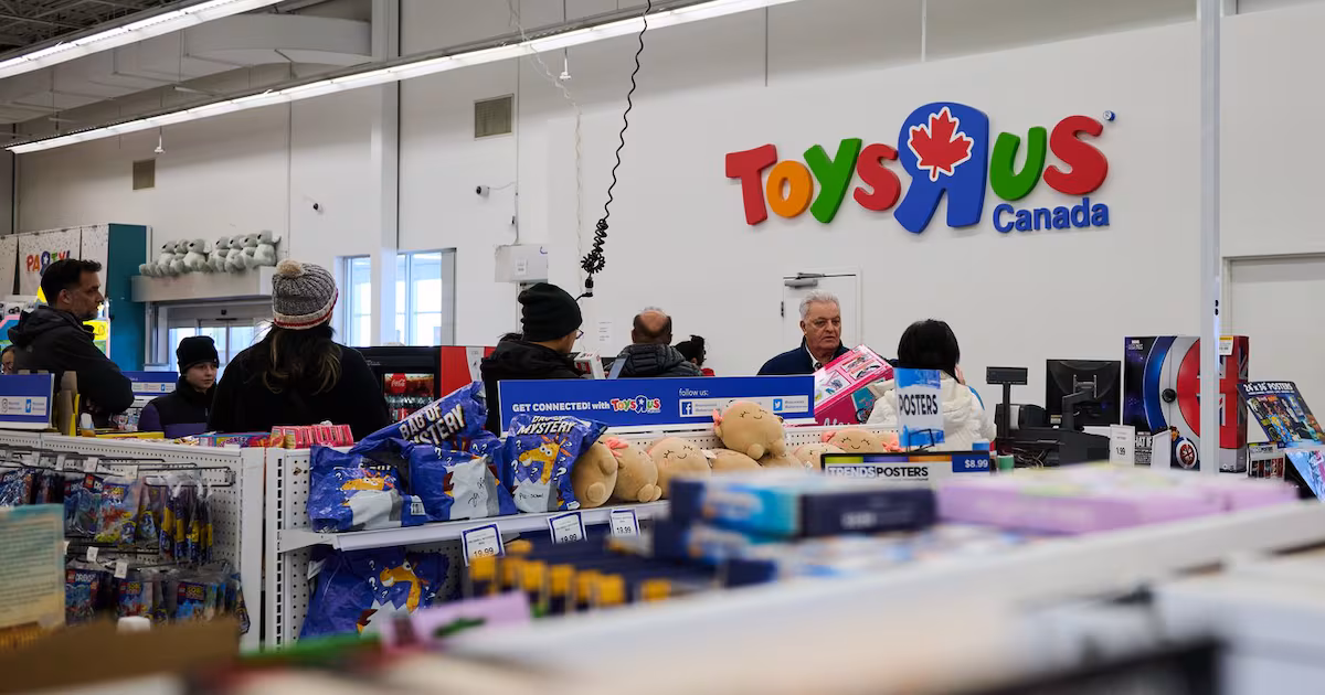 Toys ‘R’ Us Canada to stop accepting gift cards after Monday