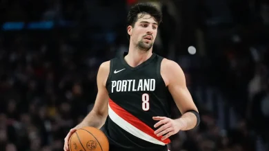 Trail Blazers all-star Deni Avdija leaves game vs. Suns with lower back injury