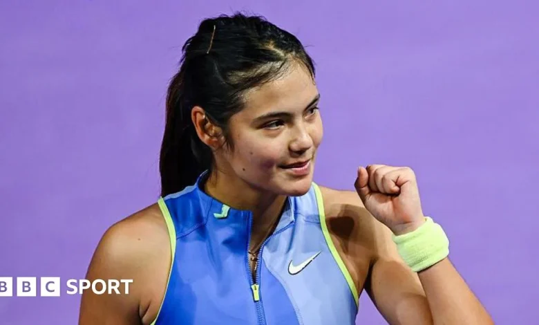 Transylvania Open: Emma Raducanu holds her nerve to reach first final since 2021 US Open triumph