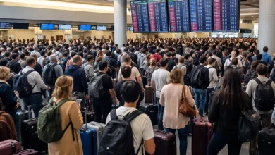 Travel Chaos Strikes Boston Logan International American Airlines, Delta, and United Hit by 129 Delays and 11 Cancellations Across Major US Cities Including New York, Chicago, and Los Angeles