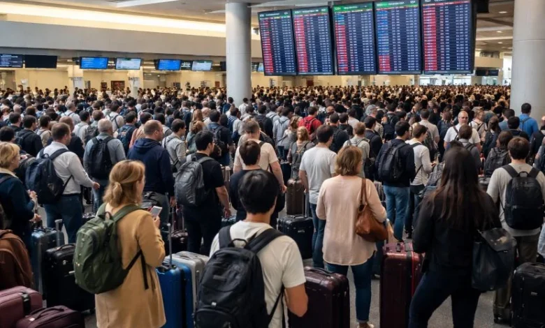 Travel Chaos Strikes Boston Logan International American Airlines, Delta, and United Hit by 129 Delays and 11 Cancellations Across Major US Cities Including New York, Chicago, and Los Angeles