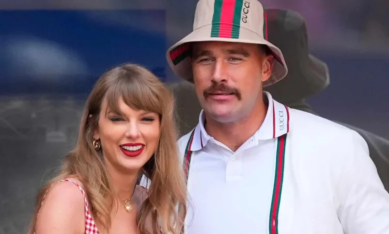 Travis Kelce Says He Broke Taylor Swift's Chair with Weight He's Gained from Her Sourdough