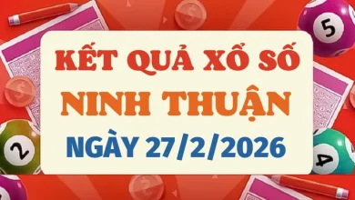 Trực tiếp kết quả xổ số Ninh Thuận hôm nay 27/2/2026 - XSNT 27/2